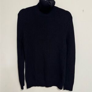 H&M Men's Black Turtleneck Sweater